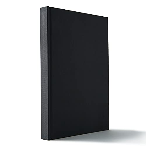 6 Pack Black Hardbound Sketchbook by Artist's Loft