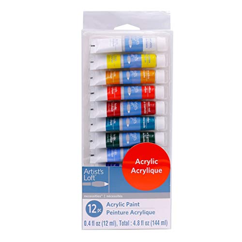 Artist's Loft Fundamentals Acrylic Paint Set 12 Colors