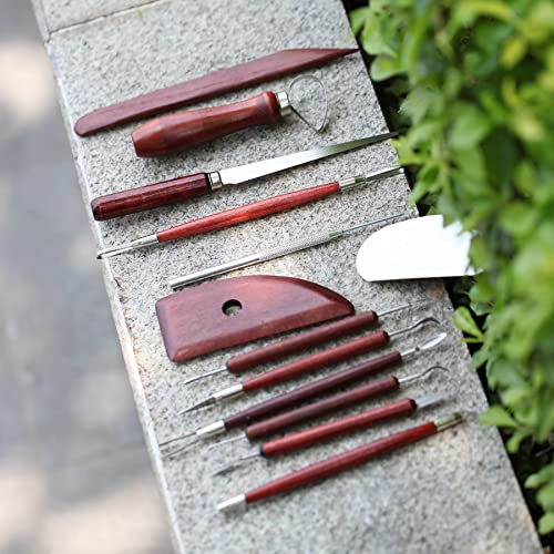 15-Piece Polymer Clay Sculpting Tools Set for Adults & Kids