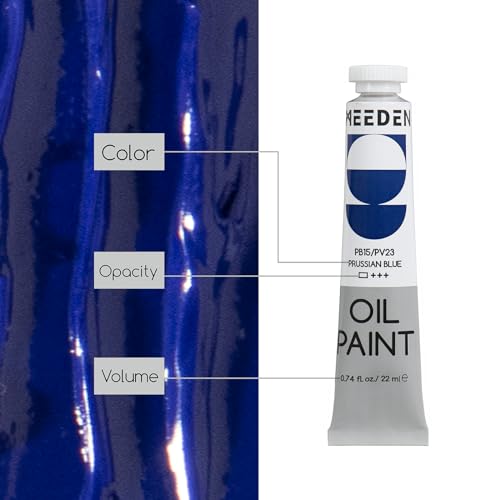 MEEDEN Non-Toxic Oil Paint Set, 24 Colors