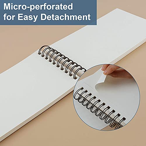 5.5" x 8.5" Top Spiral Sketchbook Set, 2 Packs