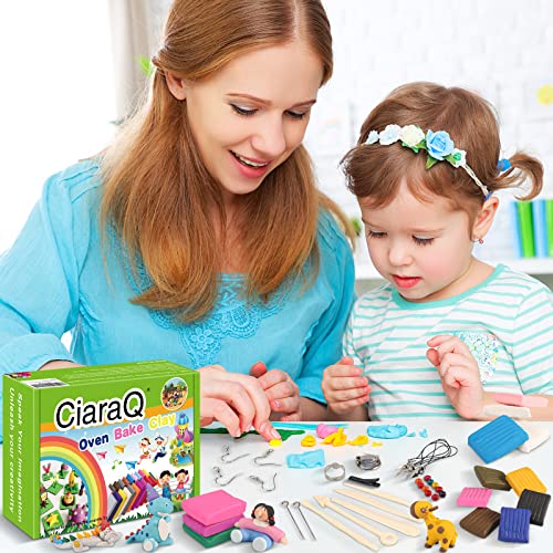 24 Colors CiaraQ Polymer Clay with Sculpting Tools