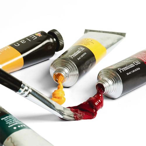 Professional Oil Paint Set: 24 Tubes, 1.7oz
