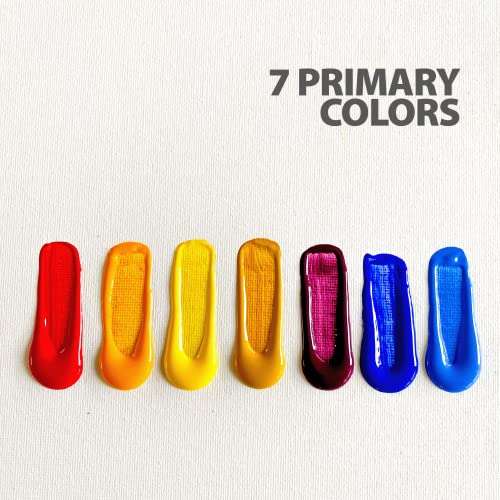 milo 12 Color Acrylic Paint Set - 16 oz