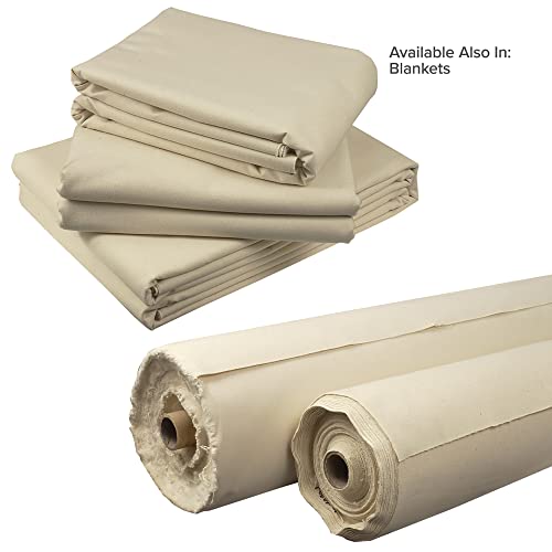 Unprimed Cotton Duck Deluxe Canvas Rolls - 72