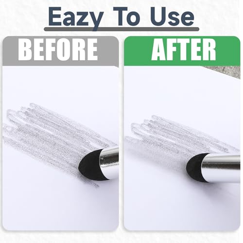 Dual Tip Blending Sponge Pen for Artist Sketching