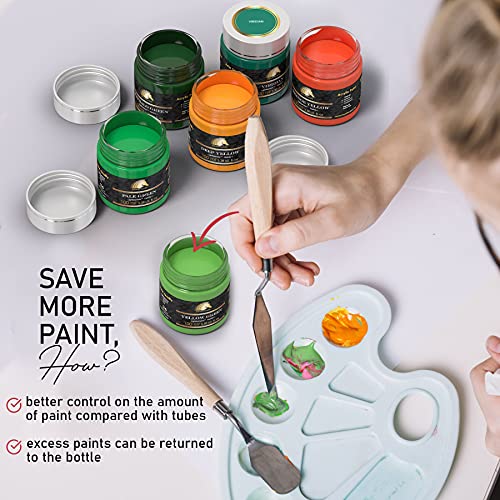 MyArtscape 12 x 100ml Acrylic Paint Set - Artist Quality
