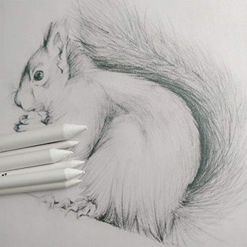 6-Piece Blending Stumps and Tortillions Set for Sketching