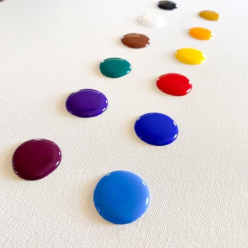 milo 12 Color Acrylic Paint Set - 16 oz
