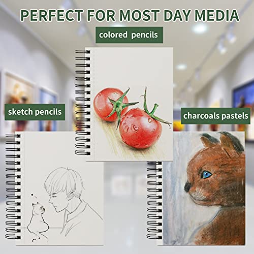 Dual Pack Spiral Sketchbook 5.5" x 8.5" (200 Sheets)