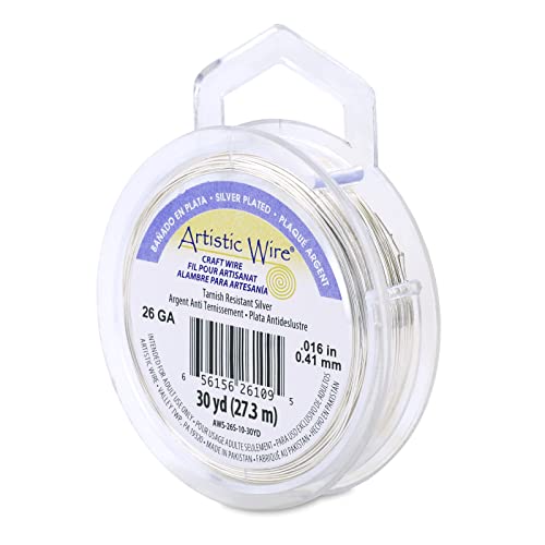 Plated Colored Copper Craft Wire, 26 Gauge, 30 yd