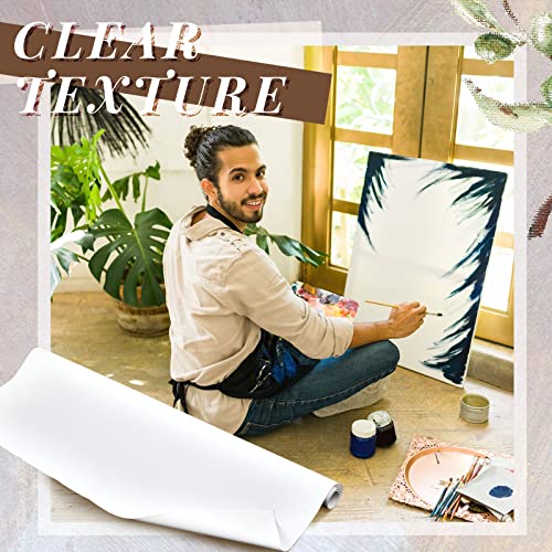 Kinlop Double Primed White Canvas Roll (20ft x 36")