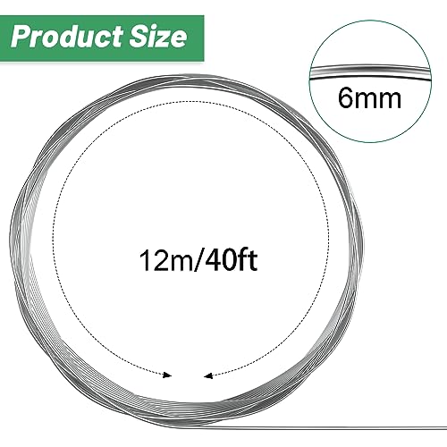 40ft Aluminum Wire for Sculpting, Dolls, Floral, Jewelry