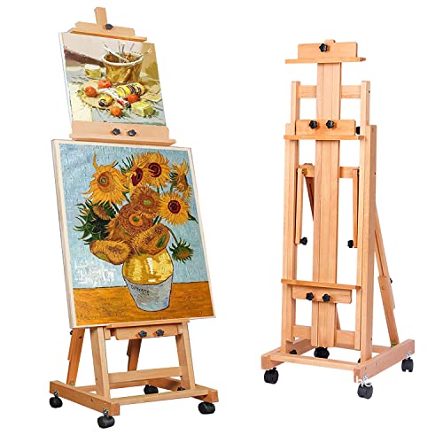 Studio H Frame Easel - Multi-Functional, Adjustable Beech Wood