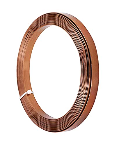 10mm Soft Brown Aluminum Wire for Jewelry Making