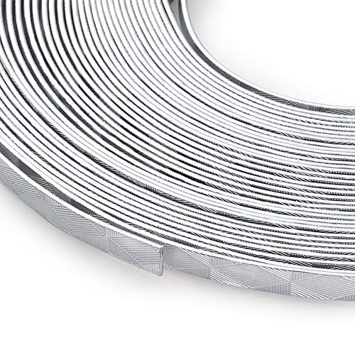 32.8ft 5mm Silver Aluminum Metal Craft Wire for Jewelry making