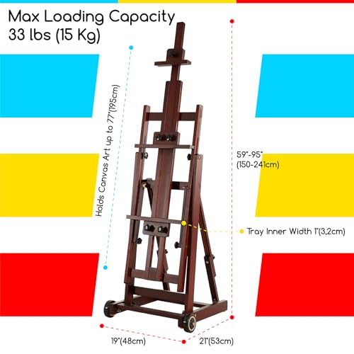 MEEDEN Multi-Function Studio Easel for Artists