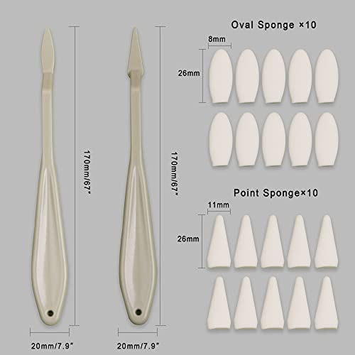 38 Piece Sketch Drawing Blending Tools Set