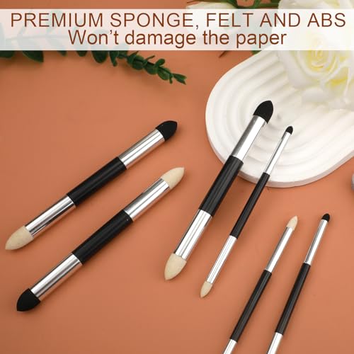 6pcs Double-Headed Pastel Blending Stump Pencil Sketch Brush