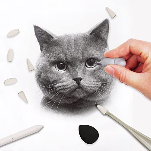 38 Piece Sketch Drawing Blending Tools Set
