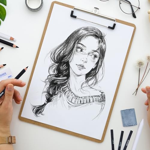 Charcoal Drawing Set: 19 Pieces for Artists