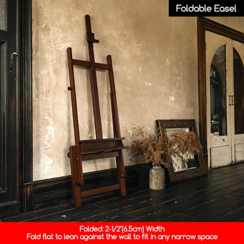 MEEDEN XL Studio H Frame Easel with Storage Tray