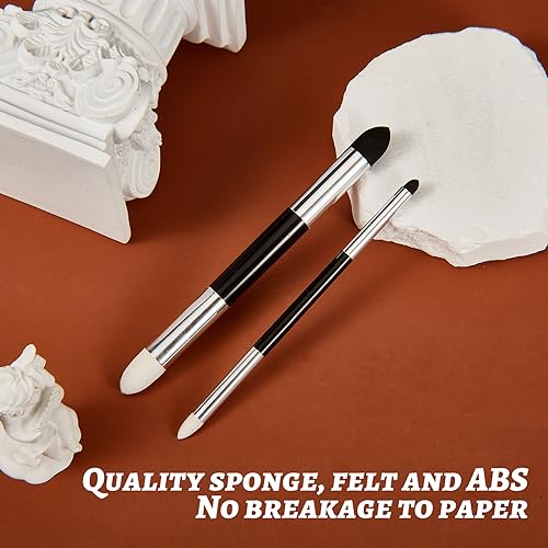 Kosiz 6 Pcs Dual Headed Blending Sponge Brush