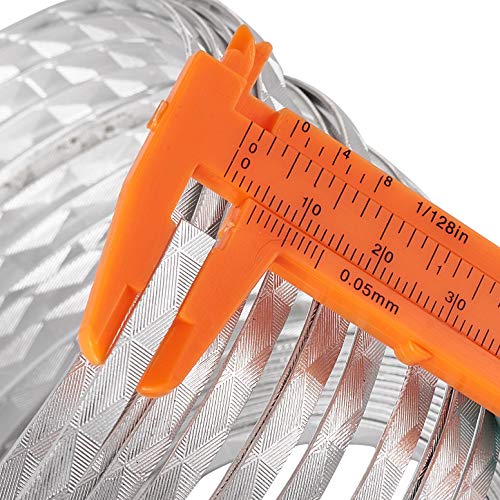 32.8ft 5mm Silver Aluminum Metal Craft Wire for Jewelry making