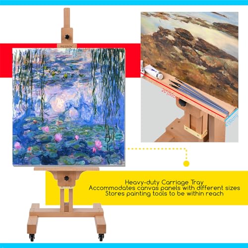 MEEDEN XL Artist Easel for Large Canvas Art