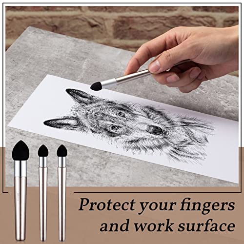 Teling Artist Blending Sponge Set for Drawing Correction