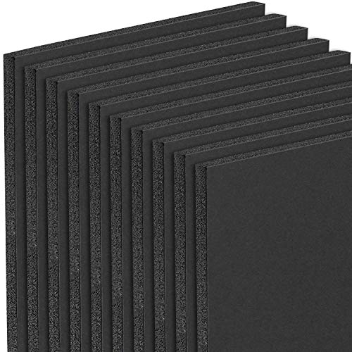 Acid Free Black Foam Boards, 11x14, 10 Sheets