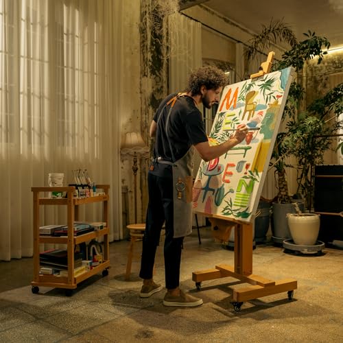 MEEDEN XL Artist Easel for Large Canvas Art