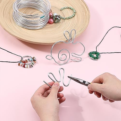 Aluminum Crafting Wire, 3mm, 32.5ft, Bendable, Sculpting