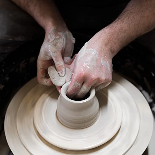 Deouss Mid Fire White Stoneware Clay - 5 lbs