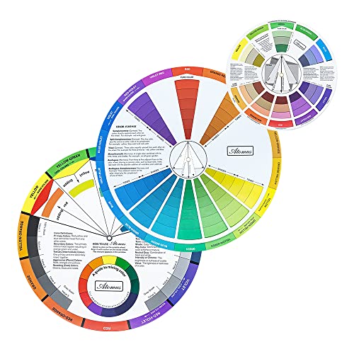 Color Mixing Wheel Set for Art Education - 3 Sizes