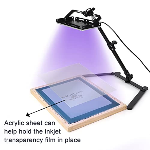 Caydo Screen Printing Kit: 36 Pieces + UV Light
