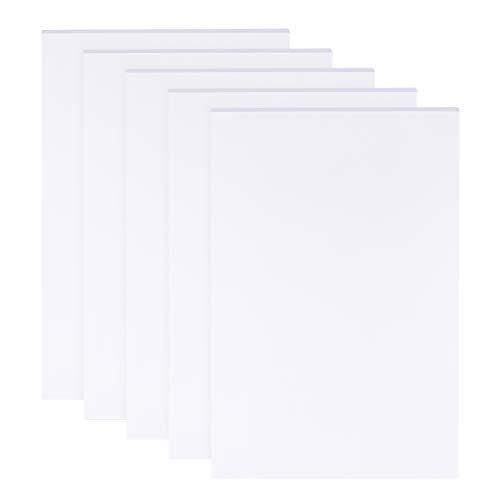 White Foam Boards for Crafting, Modeling, and Display