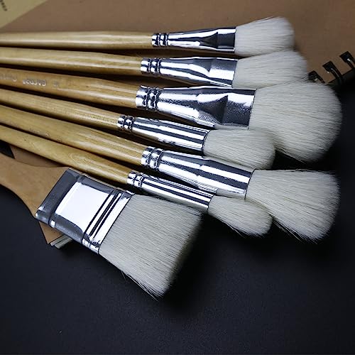 Versatile GACDR Gilding Brush Set - 7 Pieces