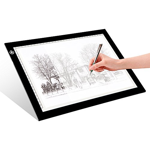 A4 LED Trace Light Pad for Art and Crafts