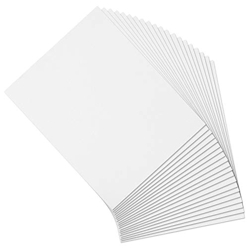 20-Pack White Foam Core Boards, 11"x14", 1/8" Thickness
