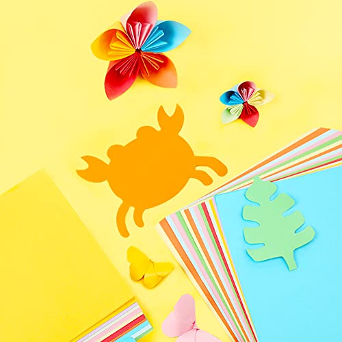 MIDUOLE Origami Paper: 500 Sheets - 20 Vibrant Colors