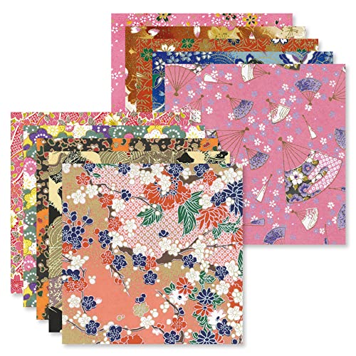 Vibrant Origami Paper Kit: 50 Double-Sided Color Sheets