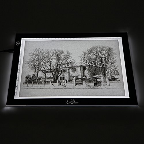 A4 LED Trace Light Pad for Art and Crafts