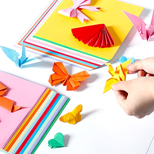 MIDUOLE Origami Paper: 500 Sheets - 20 Vibrant Colors