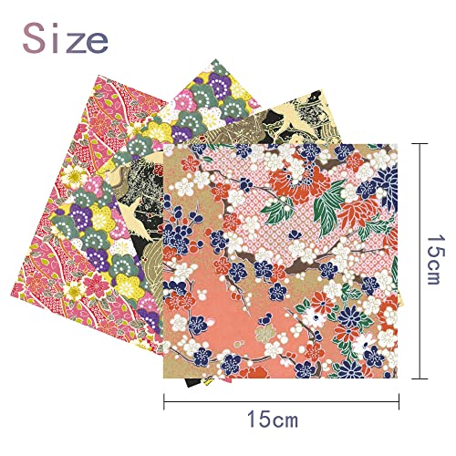 Vibrant Origami Paper Kit: 50 Double-Sided Color Sheets