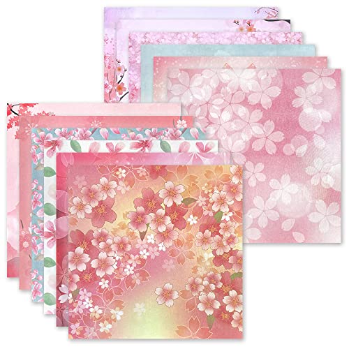 Japanese Sakura Chiyo Origami Paper Kit
