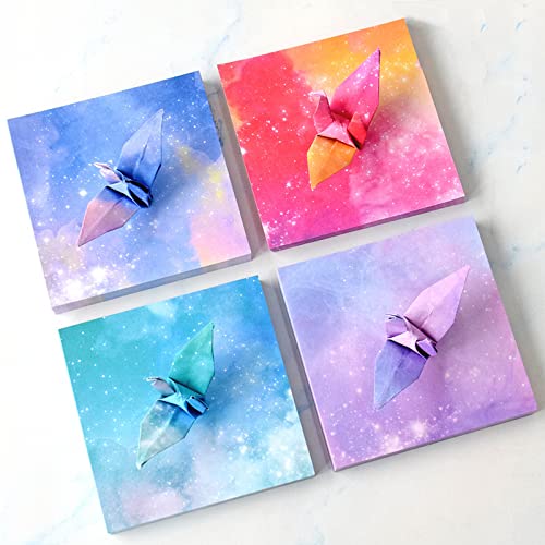 Starry Double-Sided Origami Paper Kit for DIY Crafts