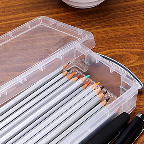 BTSKY Pencil Box, Office Supplies Storage Organizer (6 Pack)