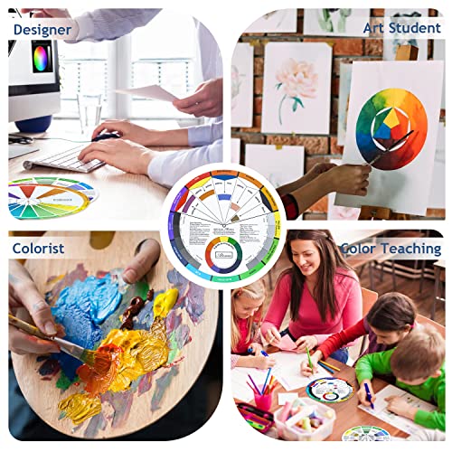 Color Mixing Wheel Set for Art Education - 3 Sizes