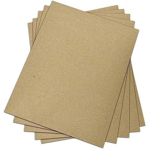 Sturdy Chipboard Sheets for Crafts & Scrapbooking